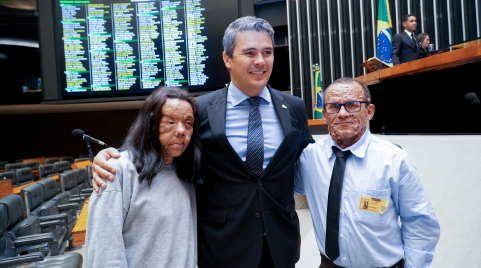 Diego Garcia em evento sobre doenças raras